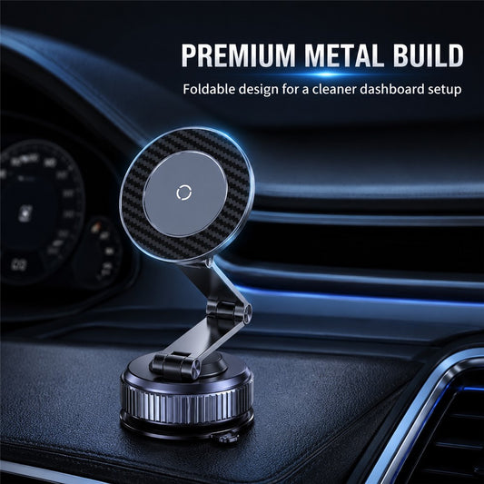 Auto-Handyhalterung – K001B Magnetic Car Phone Mount N52 Magnet 360 Degree Rotation Dashboard Stand Foldable Holder K001B Magnetische Autotelefonhalterung N52 Magnet 360-Grad-Drehung Armaturenbrettständer Faltbarer Halter für Smartphone