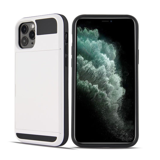 iPhone 12 Pro Max Schiebekartensteckplatz-Hülle – Mit Kratzfestem Design