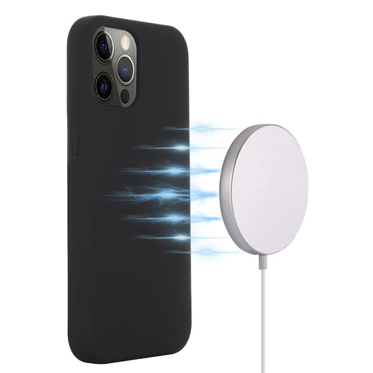 iPhone 12 / 12 Pro Magnetische Silikonhülle – Stoßfest
