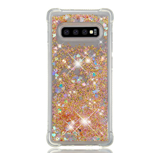 Galaxy S10 Plus Glitzer-Hülle – Stoßfest & mit Treibsand
