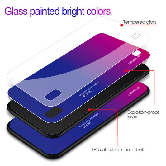 Galaxy A10 Handyhülle – Gradient-Farbdesign