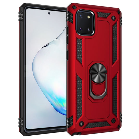 Galaxy A81/Note 10 Lite/M60S Handyhülle mit Ständer - Stoßfest