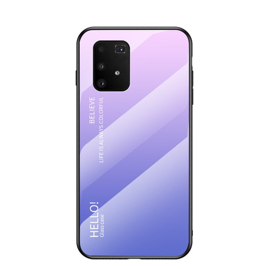 Galaxy A91/S10 Lite Schutzhülle – Gradient-Farbdesign