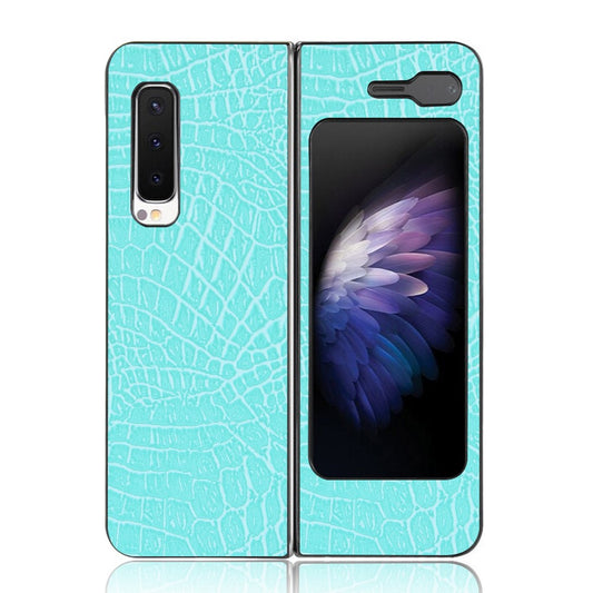 Galaxy Fold 1 5G/4G / W20 5G Schutzhülle – mit Krokodilleder PU-Beschichtung
