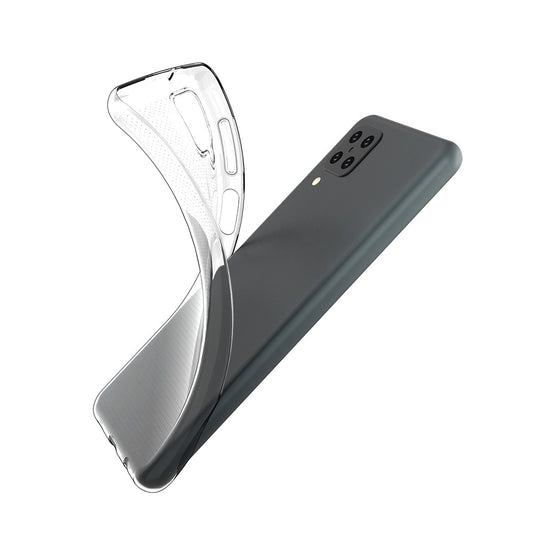 Galaxy A12 Transparente Hülle – Kratzfest, weich & stoßfest