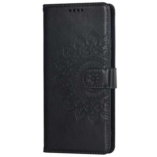 Galaxy A42 5G Wallet-Hülle – Mit Musterdruck, Kartenfächer & Riemen