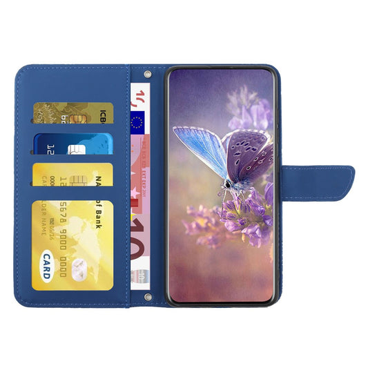 Galaxy A21s Wallet-Hülle – mit Kartenfächer & Ständer