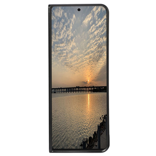 Galaxy Z Fold4 5G Lederhülle – Mit Carbonfaser-Textur
