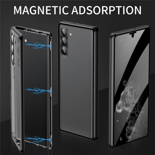 Galaxy S23 Anti-Spy-Hülle mit gehärtetem Glas