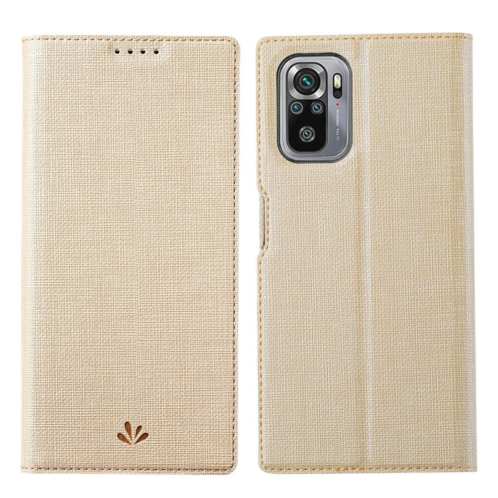 VILI DMX Series for Xiaomi Redmi Note 10 4G / Redmi Note 10S / Poco M5s 4G Card Holder Design Leather Stand Case