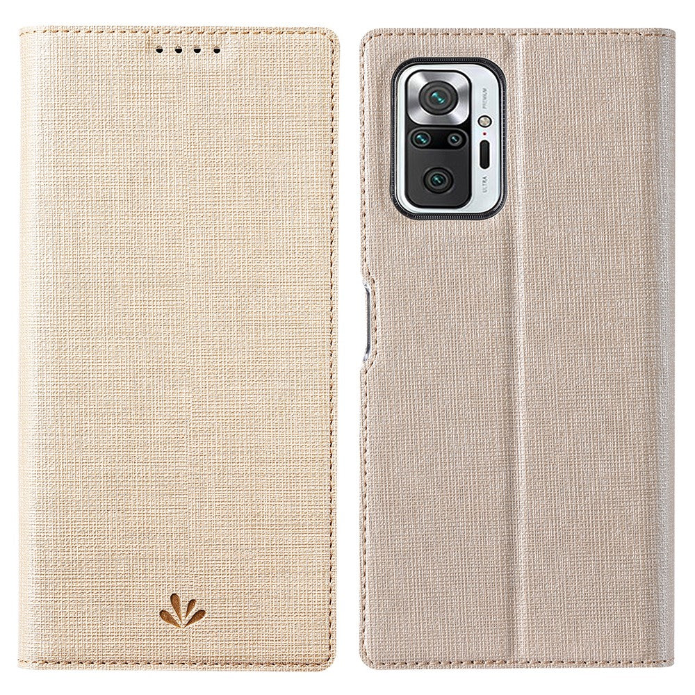 VILI DMX Series Leather Protector Stand Cover with Single Card Slot for Xiaomi Redmi Note 10 Pro