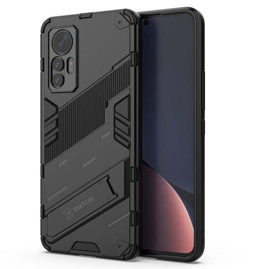 Xiaomi 12 Lite 5G Handyhülle – Stoßfeste aus TPU und PC mit Ständer