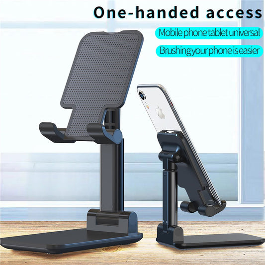 Foldable Desktop Phone Holder Tablet Stand Mobile Desk Stand Mobile Tablet Holder