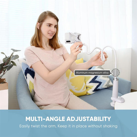 Tisch-Handyhalterung – Multifunktional, flexibl & Ideal zum Filme schauen und Spielen