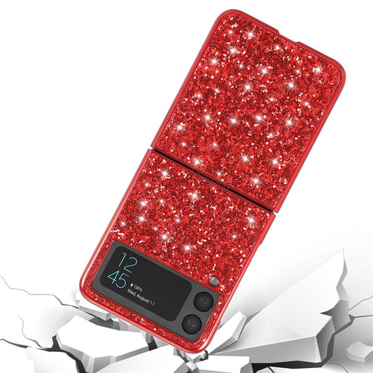 Galaxy Z Flip4 5G Schutzhülle – Funkelnde Glitzer-Rückseite