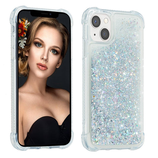 iPhone 14 Plus Glitzer-Hülle – Stoßfest & mit Treibsand