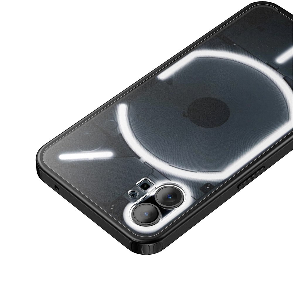 Nothing phone (1) 5G Handyhülle – Kratzfest, aus hartem PC & weichem TPU, mit stoßfester Rückseite