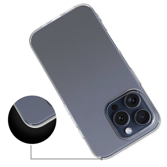 iPhone 16 Pro Max Transparente Hülle – Kratzfest, weich & stoßfest