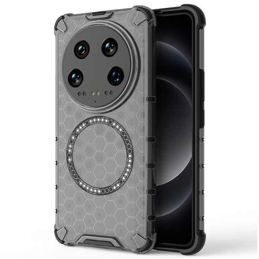 Xiaomi 14 Ultra Handyhülle – Magnetische , Wabenverstärkte Ecken, TPU + PC