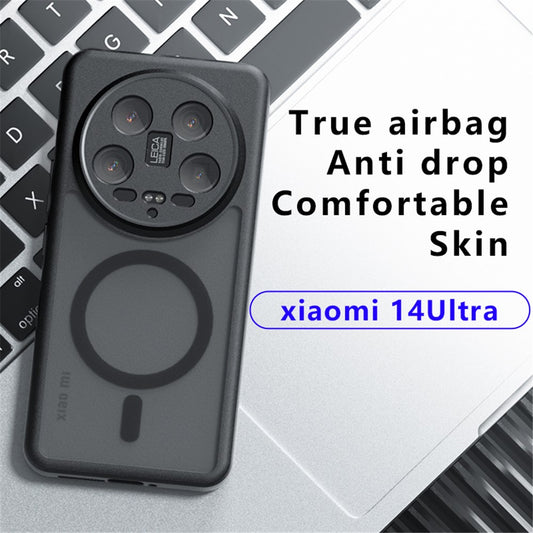 Xiaomi 14 Ultra Handyhülle – Magnetische TPU+PC Matte Fallschutz