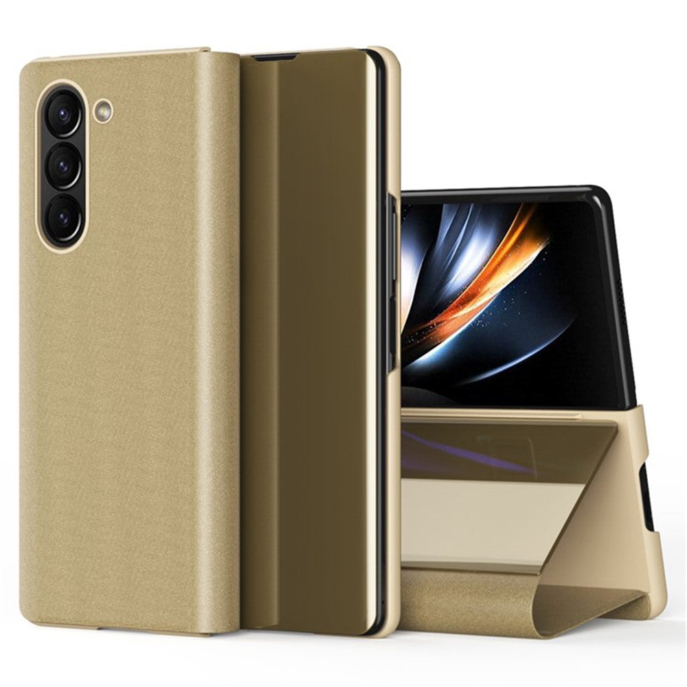 For Samsung Galaxy Z Fold6 5G Flip Leather Cover with Stand Full Body Protective Phone Case
