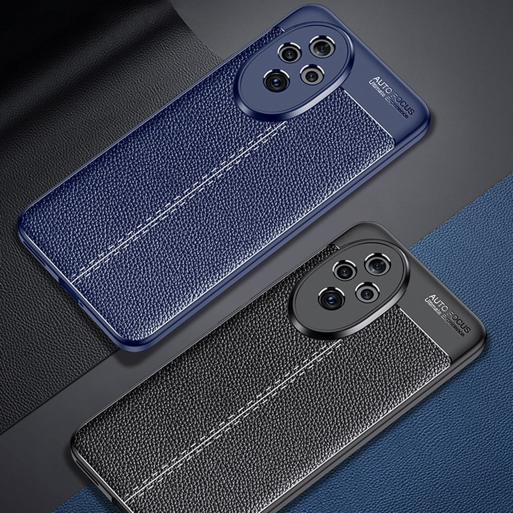 For Honor 200 Pro 5G Case Litchi Texture Flexible TPU Slim Phone Cover