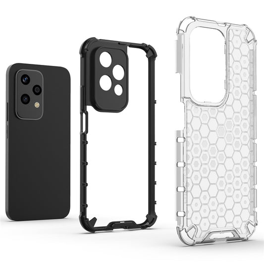 Honor 200 Lite Handyhülle – Fall-Fallschutz-Waben-PC+TPU