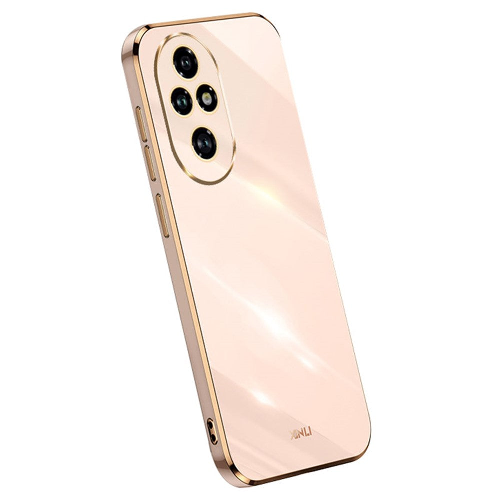 XINLI For Honor 200 Pro 5G Case Soft TPU Electroplating Protective Phone Cover