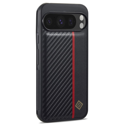 Pixel 9 Pro Stoßfeste Hülle - Carbonfaser-Optik
