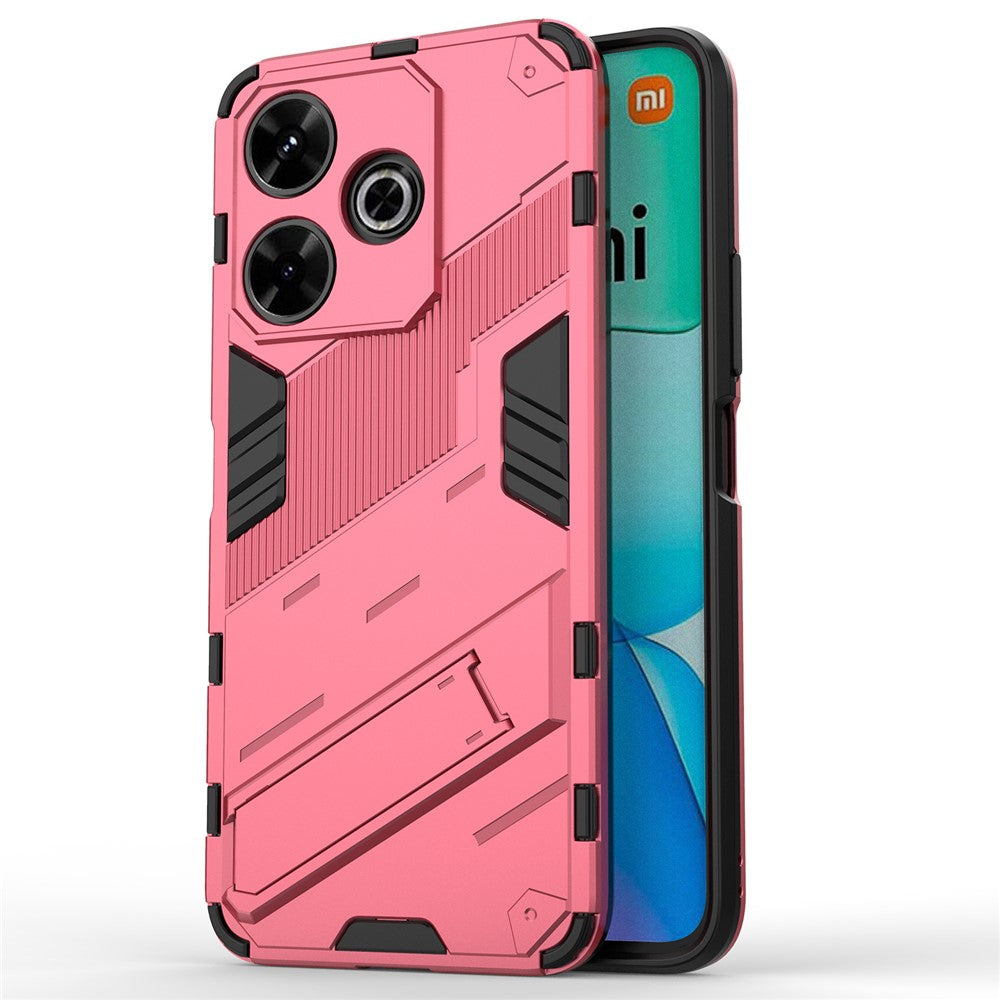 For Xiaomi Redmi 13 5G / 13 4G Case PC+TPU Shockproof Protective Phone Cover with Kickstand
