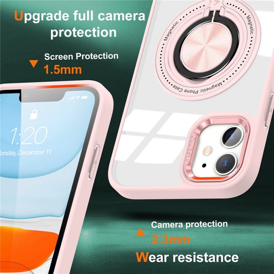 iPhone 12 / 12 Pro Magnetische Hülle – Kratzfest, stoßfest & mit Ständer