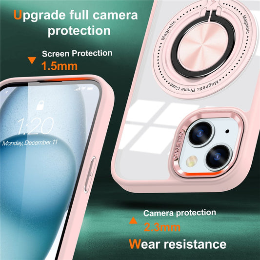 iPhone 13 / 14 Magnetische Hülle – Kratzfest, stoßfest & mit Ständer