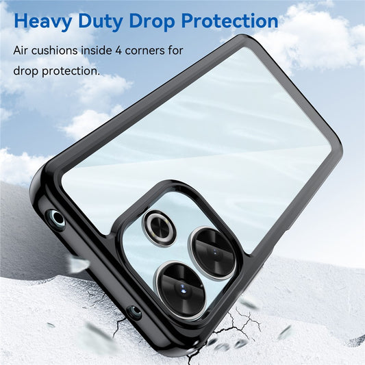 For Xiaomi Redmi 13 5G / 13 4G / Note 13R 5G / Poco M6 4G Case TPU+Acrylic Anti-Drop Phone Cover