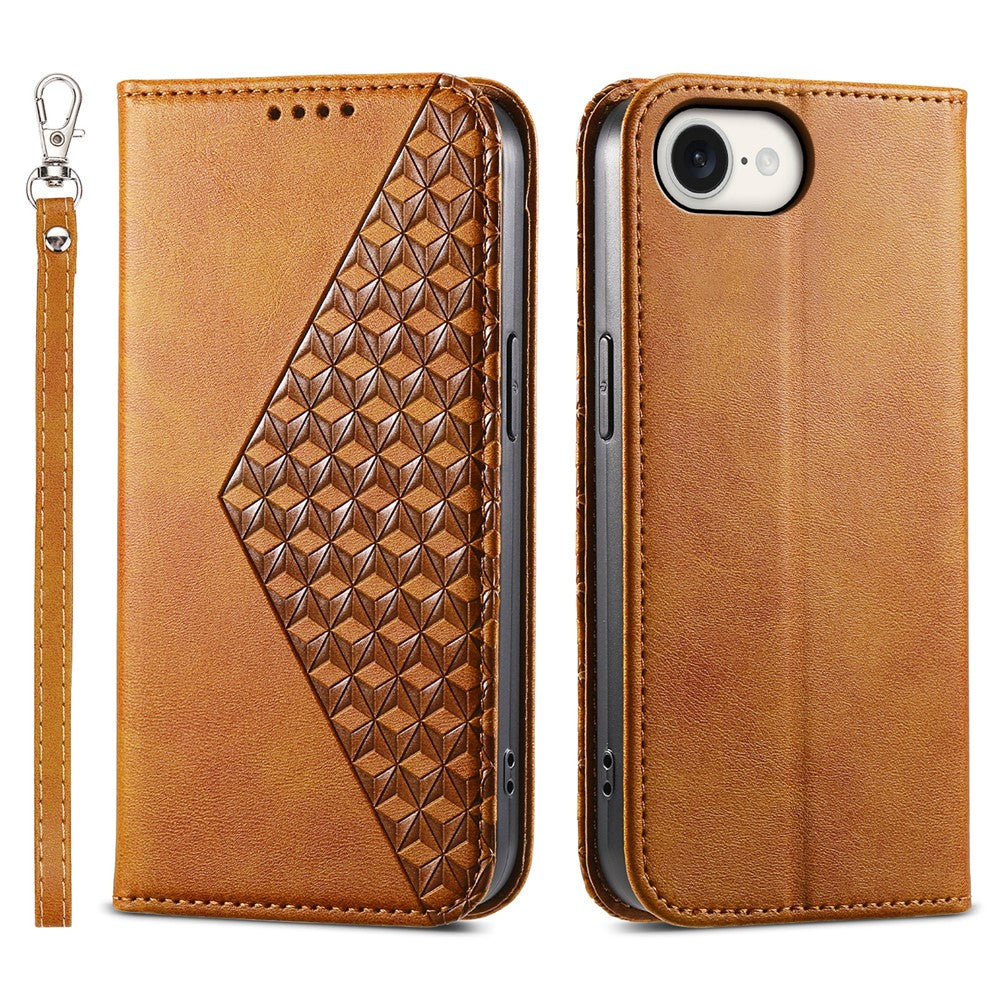 For iPhone 17e / 16e Wallet Case PU Leather Phone Cover Mobile Accessories