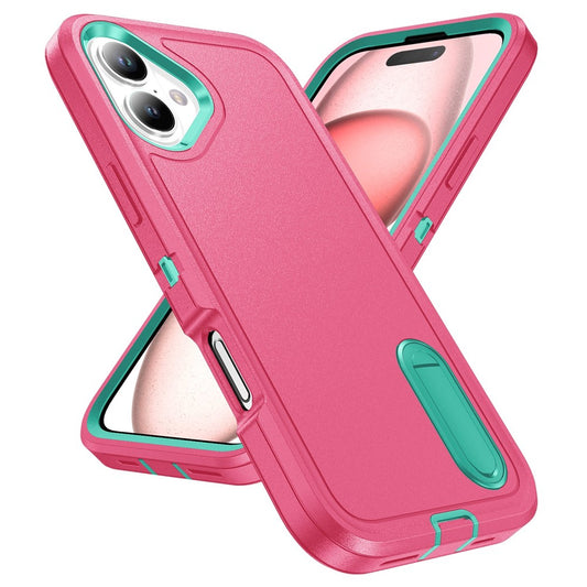 iPhone 16 Plus Silikon-Hülle – Stoßfest & EVA 3-in-1-Design