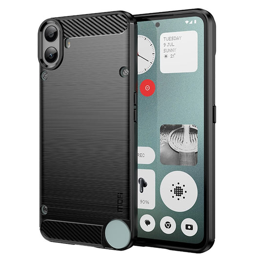 MOFI JK TPU Series-1 For Nothing CMF Phone 1 TPU Case Carbon Fiber Texture Phone Cover