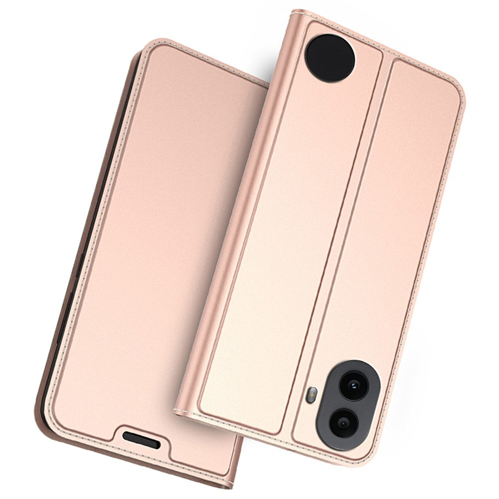 Nothing CMF Phone 1 Wallet-Handyhülle – Aus PU-Leder mit Kartenhalter, Ständer & Magnetverschluss