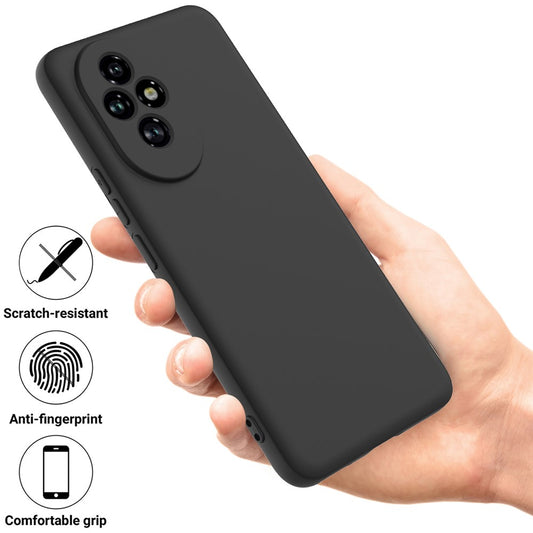 Honor 200 Pro 5G Handyhülle – aus flüssigem Silikon, kratzfest, mit Handschlaufe