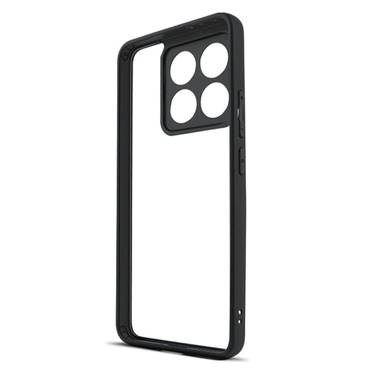 Xiaomi 14T Handyhülle – aus stoßfestem PC und TPU mit transparenter Rückseite