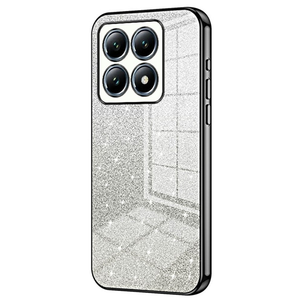 For Xiaomi 14T Pro Case Electroplating Gradient Glitter TPU Phone Cover