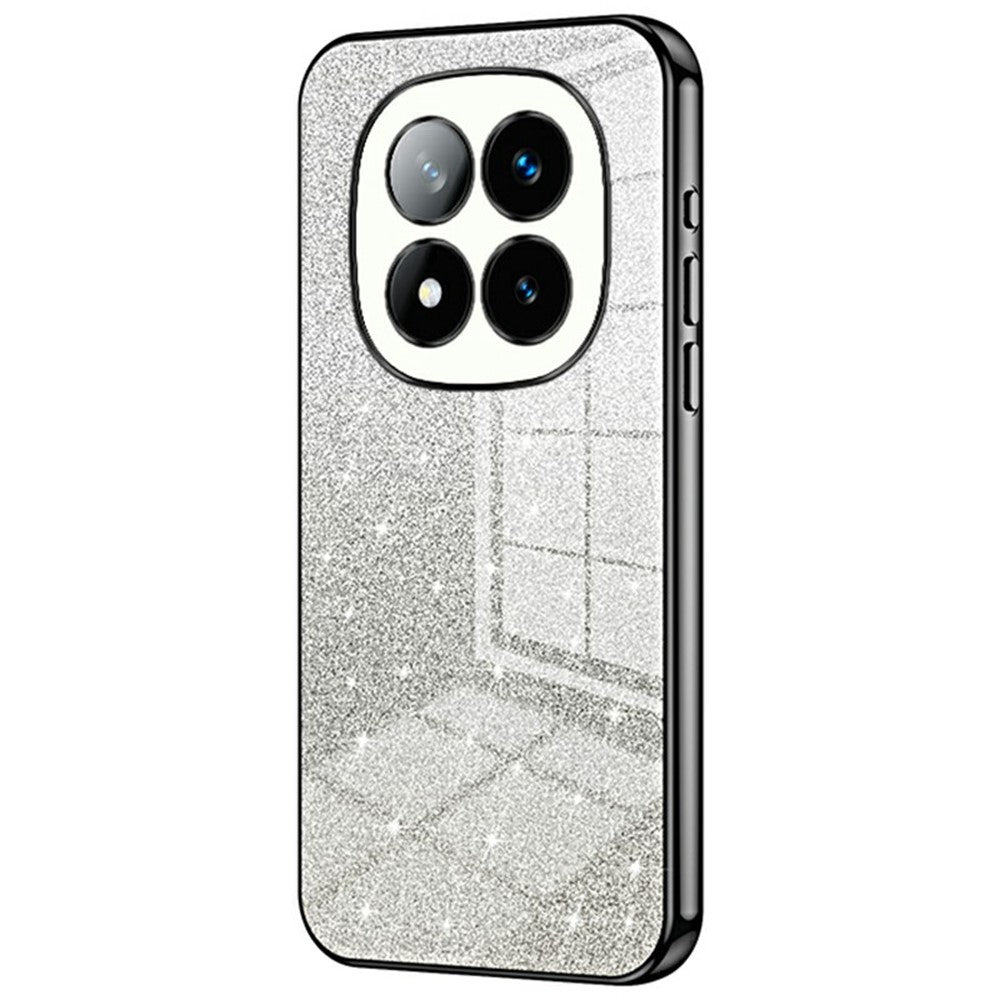 For Xiaomi Redmi Note 14 Pro+ 5G Case Electroplating Gradient Glitter TPU Phone Cover