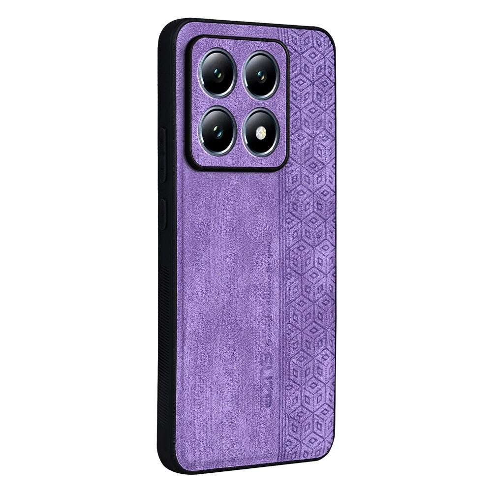 AZNS For Xiaomi 14T Case Protective PU Leather Covered TPU Phone Shell