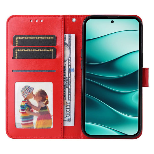 Xiaomi Redmi Note 14 Pro 5G / Xiaomi Redmi Note 14 Pro+ 5G / Xiaomi Poco X7 5G Handyhülle – Note 14 Pro 5G / Poco X7 5G Sonnenblumen-Aufdruck Leder Brieftasche