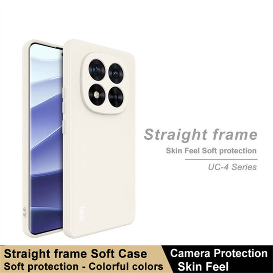 Xiaomi Redmi Note 14 Pro 5G / Xiaomi Poco X7 5G Handyhülle – IMAK UC-4 Series Poco X7 5G TPU-, weiche mit gerader Kante