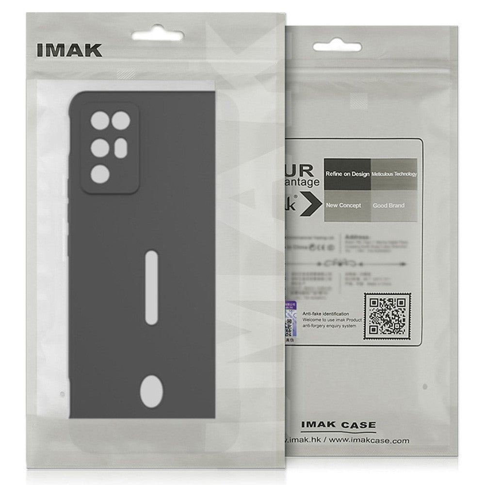 IMAK UC-4 Series for Xiaomi Redmi Note 14 Pro+ 5G TPU Case Soft Phone Cover Straight Edge