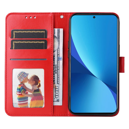 Xiaomi 12 Lite 5G Handyhülle – Aufgedrucktes Sonnenblumenmuster PU-Leder-Flip-Standfunktion- Brieftasche mit Riemen