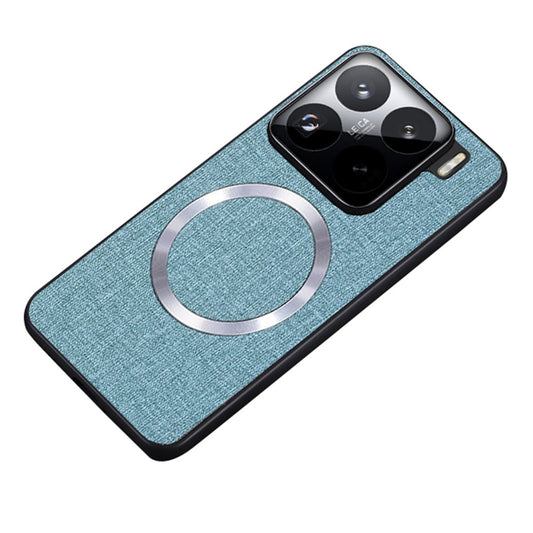Xiaomi 15 Handyhülle – Magnetische , sturzsichere TPU + Stoff-Rückseite