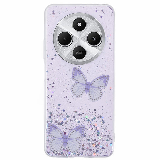For Xiaomi Poco C75 4G / Redmi 14R 5G / Redmi 14C 4G Case Epoxy PVC Butterfly TPU Aesthetics Phone Cover