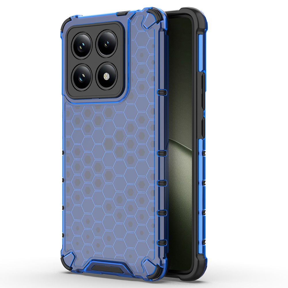 For Xiaomi 14T Case PC+TPU Phone Cover Honeycomb Shape