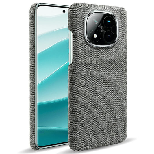 Xiaomi Redmi Note 14 Pro+ 5G Handyhülle – mit Stoffstruktur, kratzfest, schützende PC-Rückseite